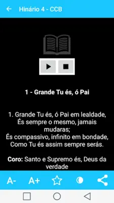 Hinário 5 - CCB android App screenshot 2