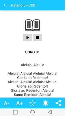 Hinário 5 - CCB android App screenshot 4