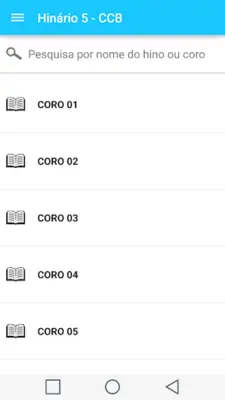 Hinário 5 - CCB android App screenshot 6